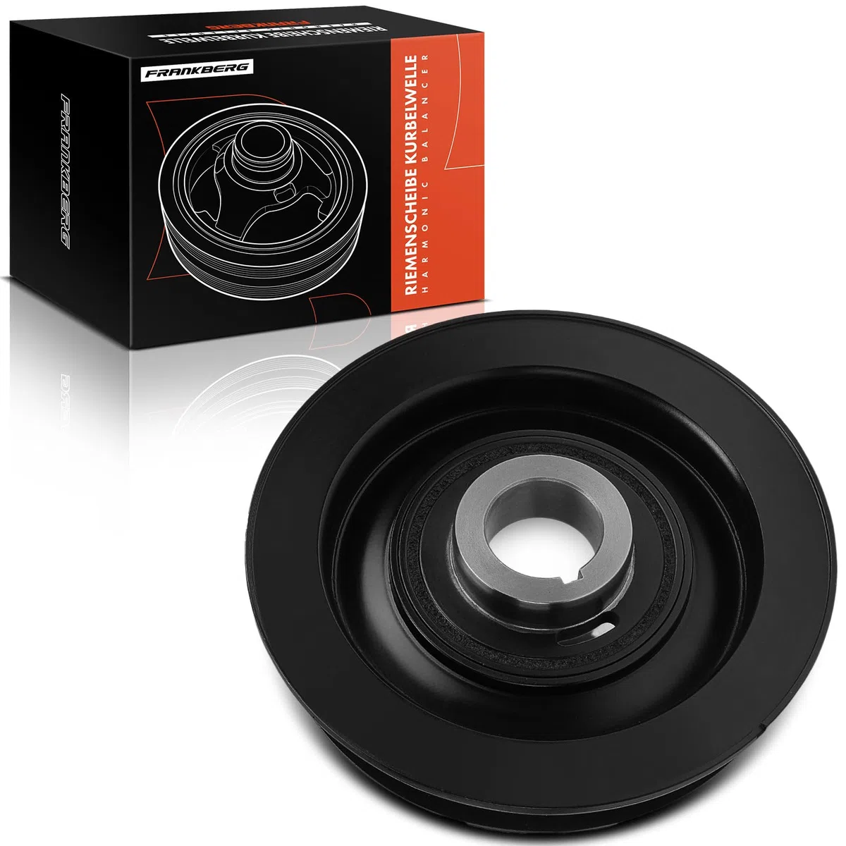 Frankberg Pulegge Cinghia Albero a Gomito Compatibile con Berlingo First MPV GFK GJK MF Berlingo First Furgone/MPV M Jumpy U6U Jumpy Furgone BS BT BY BZ Replace# 9653383380
