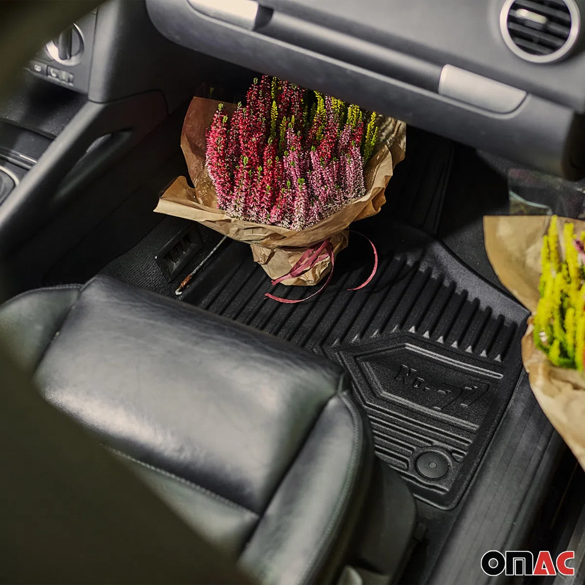 Tappetini Tappetini in Gomma Compatibili con Isuzu D-MAX 2019-2026 TPE Nero Extended Kabine 3tlg