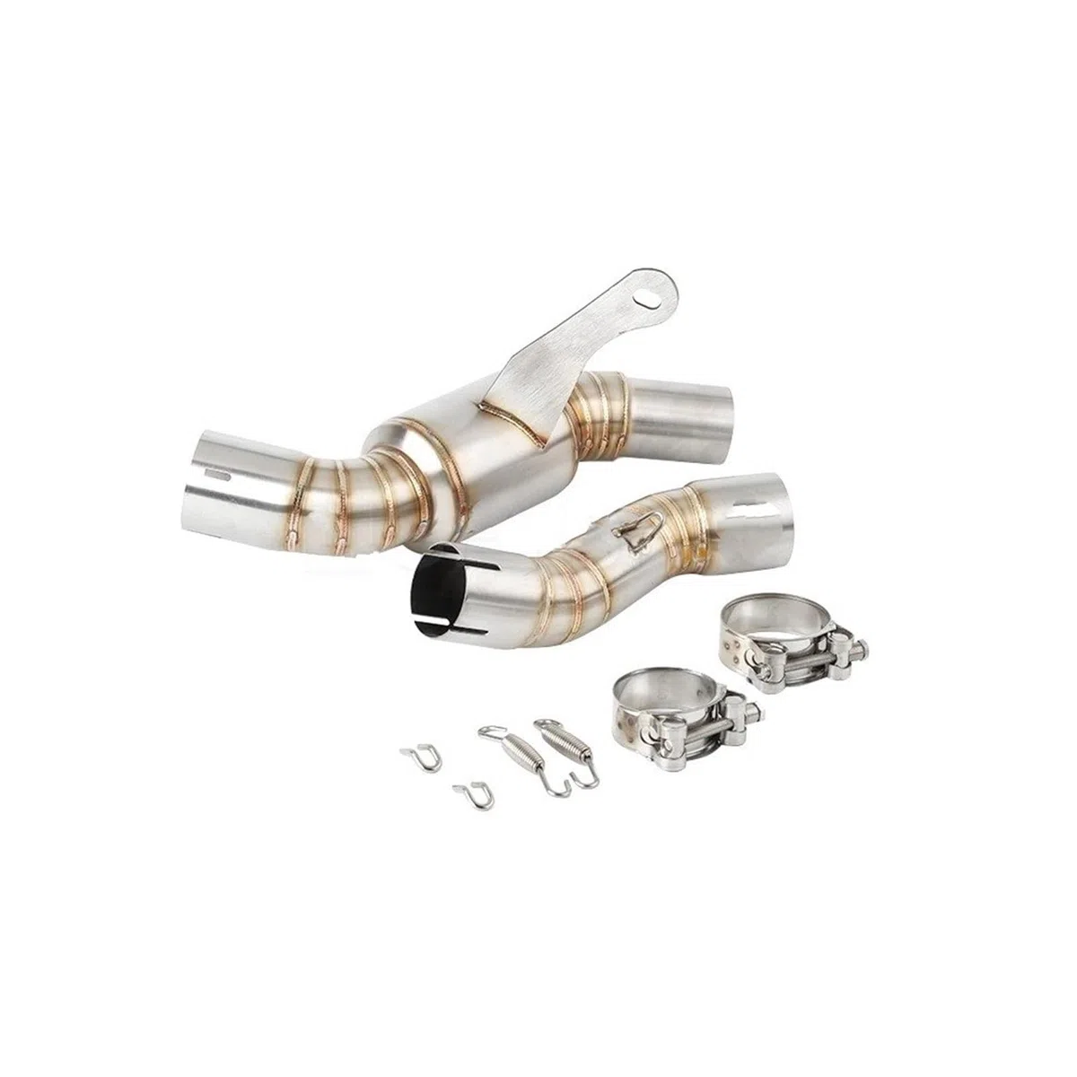 Silenziatore Scarico Moto Per CFMOTO 700 CLX 2020-2024 Per Heritage 700 Scarico Moto Centrale 51mm Slip-on(Link Pipe Sets)