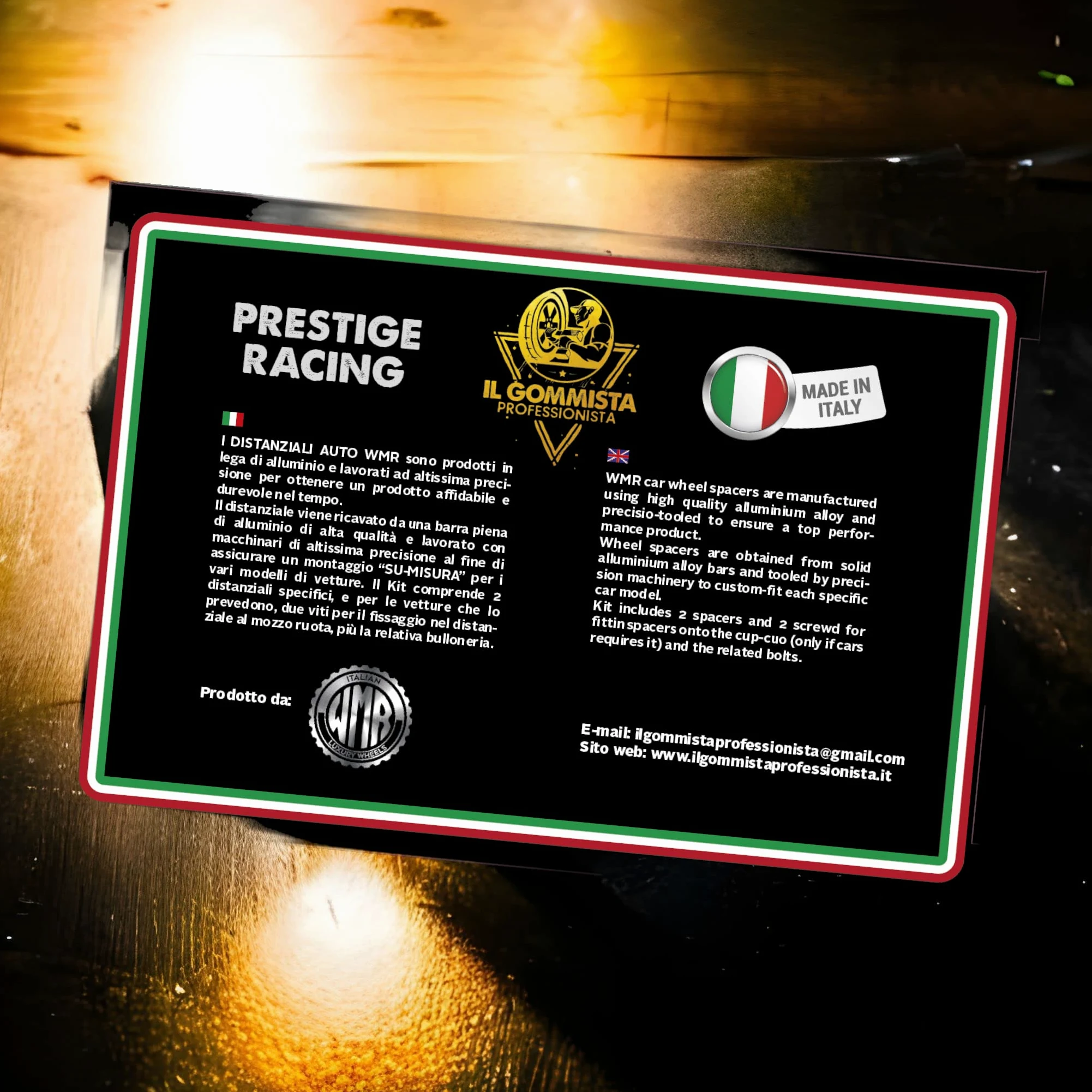 IGP 2 Distanziali Ruote 20 mm Compatibili con Audi A6 S6 RS6 dal 2011 al 2024 Type 4G 4G1 4G2 - C7 C8 + 10 bulloni in Acciaio