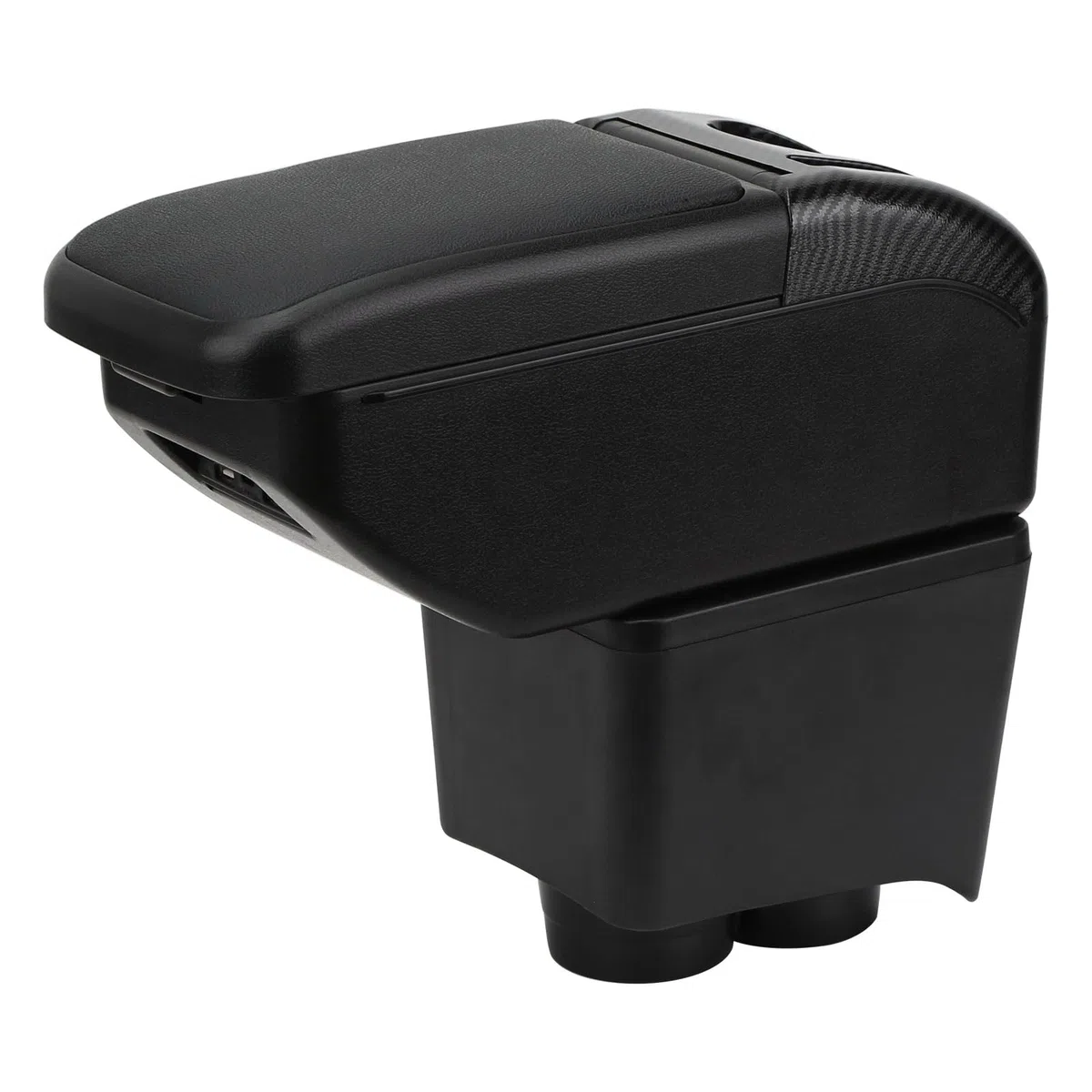 YJYWZH Compatible with Volkswagen Polo Braccioli Polo 9N 3 2002-2009 Bracciolo Doppio Strato Auto Console Centrale Scatola Portaoggetti Supporto del Braccio Interni Parti e Accessori