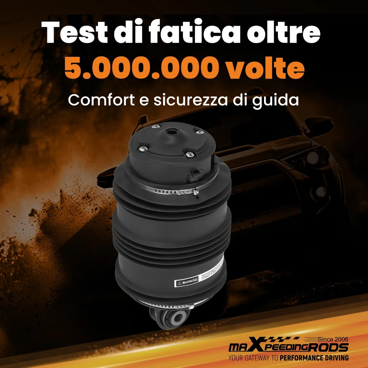 maXpeedingrods Molla Pneumatica ad Aria Posteriore Sinistro o Destro Sospensione Pneumatica Airmatic Ammortizzatori ad Aria per Mercedes-Benz Class E T-Model S211 2003-2009 A2113200925