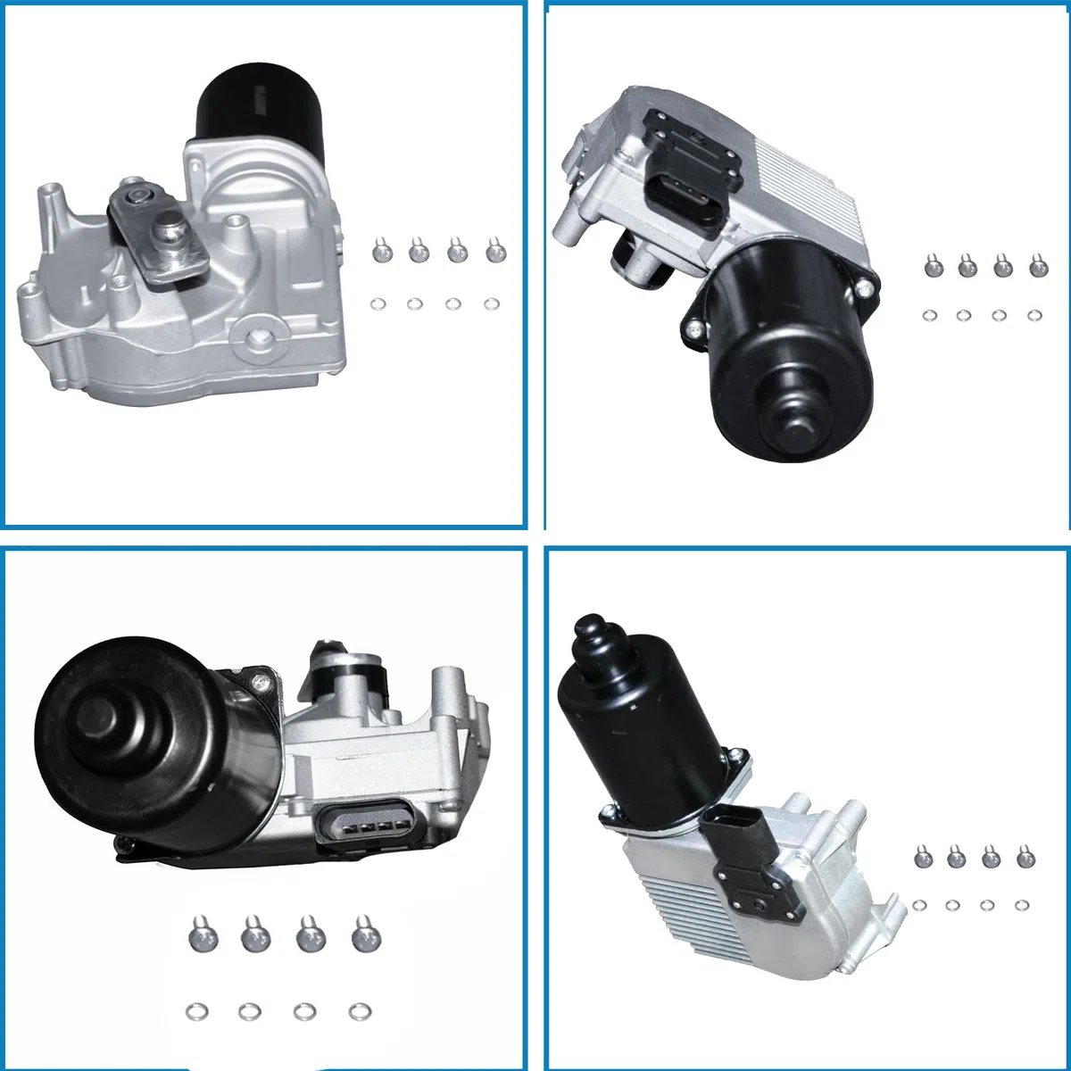 Motorino tergicristallo anteriore compatibile con Q7 3.0L 3.6L 4.2L TDI V6, ricambio per 4L1955119 4L1995119A 4L1910113 4L1955119