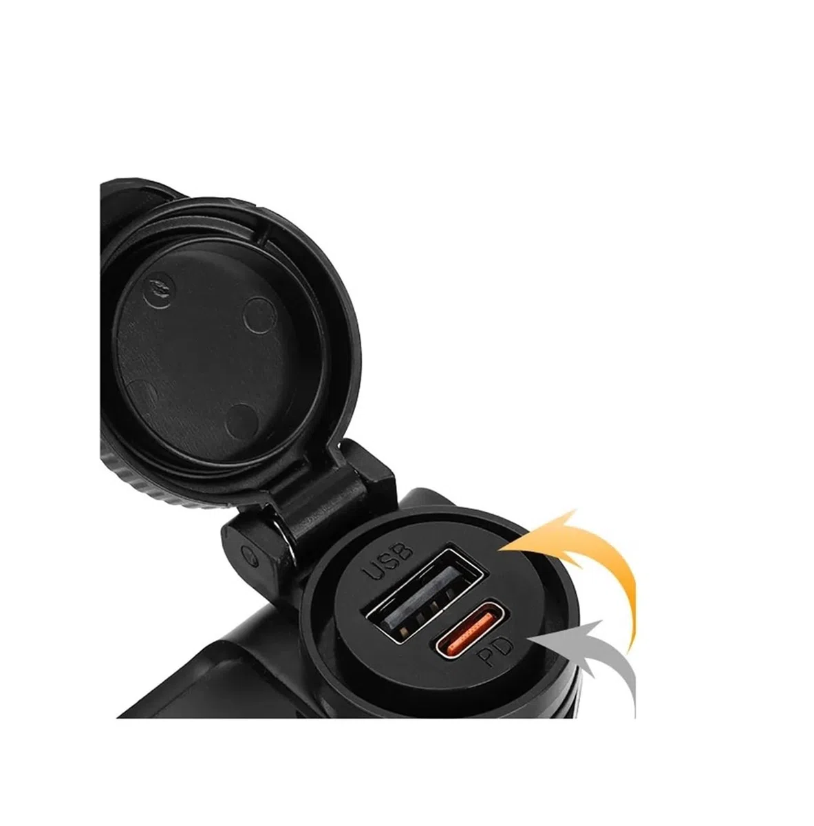 Compatibile con Honda X-ADV 750 XADV750 2021-2025 12V QC3.0 USB PD bar Accessori for la ricarica rapida del telefono