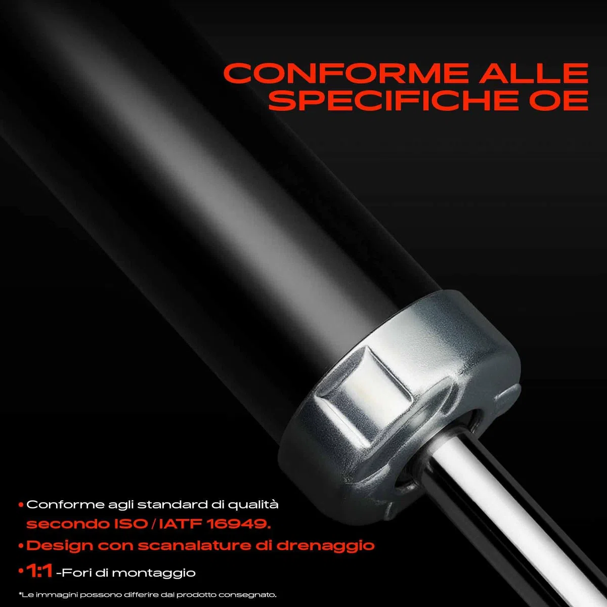 Frankberg 2x Ammortizzatori per sospensioni Ammortizzatori per telaio Anteriore sinistro destro 521mm Pressione del gas Compatibile con Serie 3 Touring E91 Serie 3 E90 Serie 3 Cabriolet E93 310982