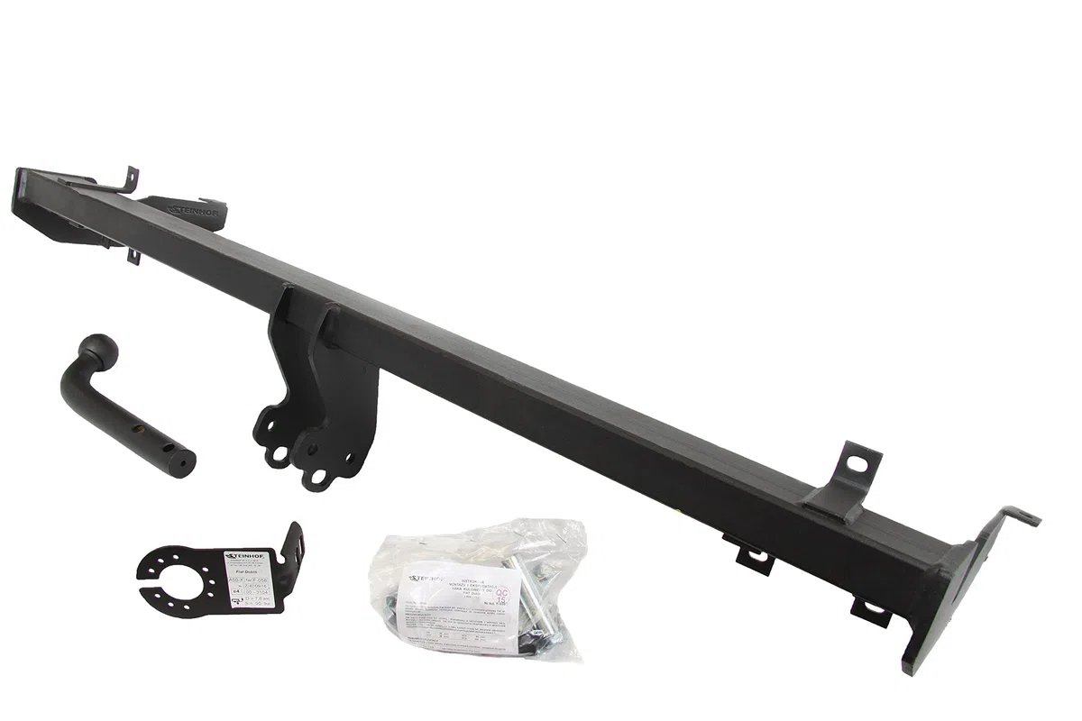 Nuovo gancio di traino fisso STEINHOF compatibile con Fiat Doblo 223 2000-2009 con 7-poli kit elettrico universale
