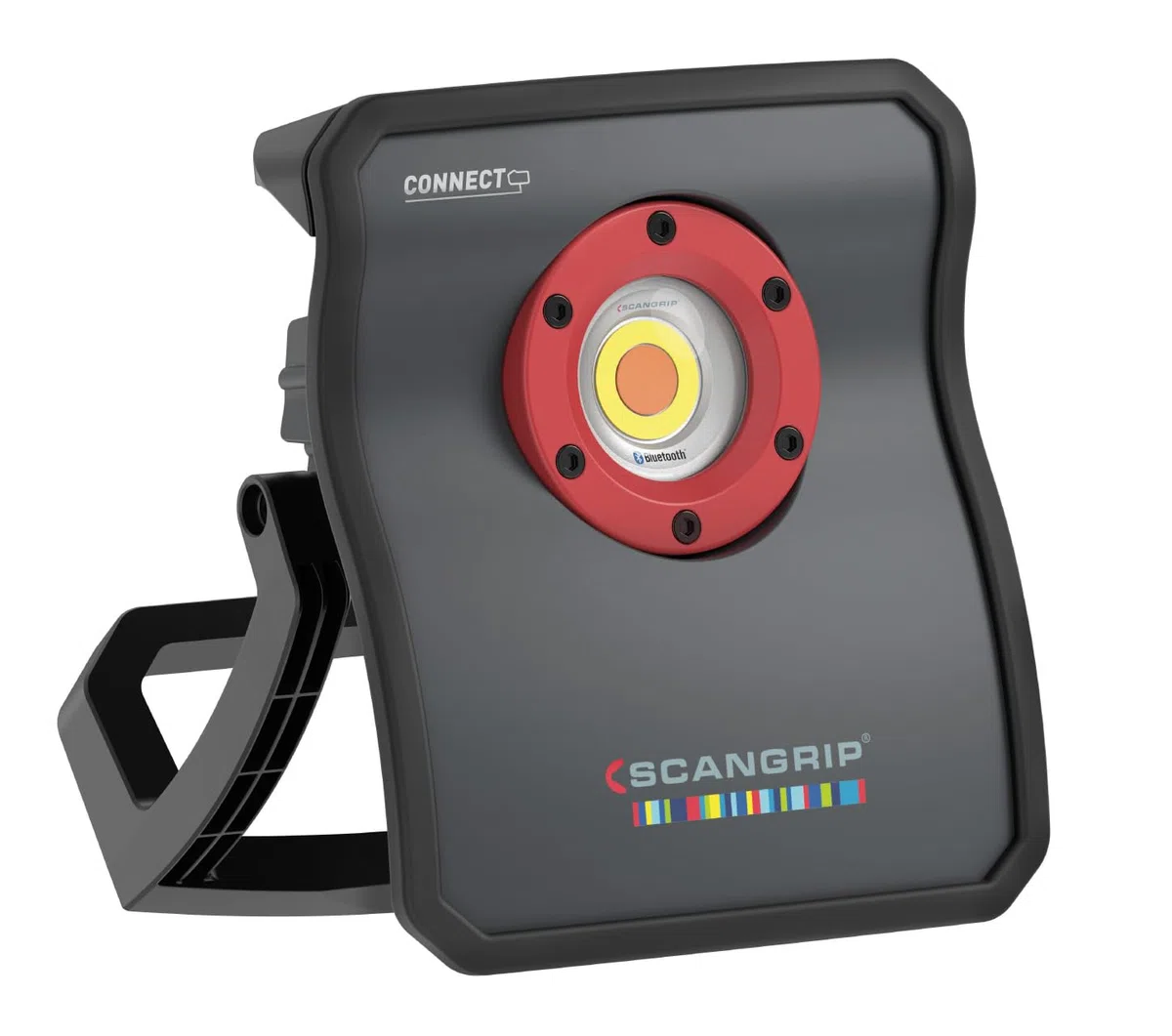 Scangrip, MULTIMATCH 3 CONNECT – Lampada da Lavoro LED CRI+ 3000lm con CCTSCAN, Bluetooth, Sistema CONNECT per Batterie 18V/20V