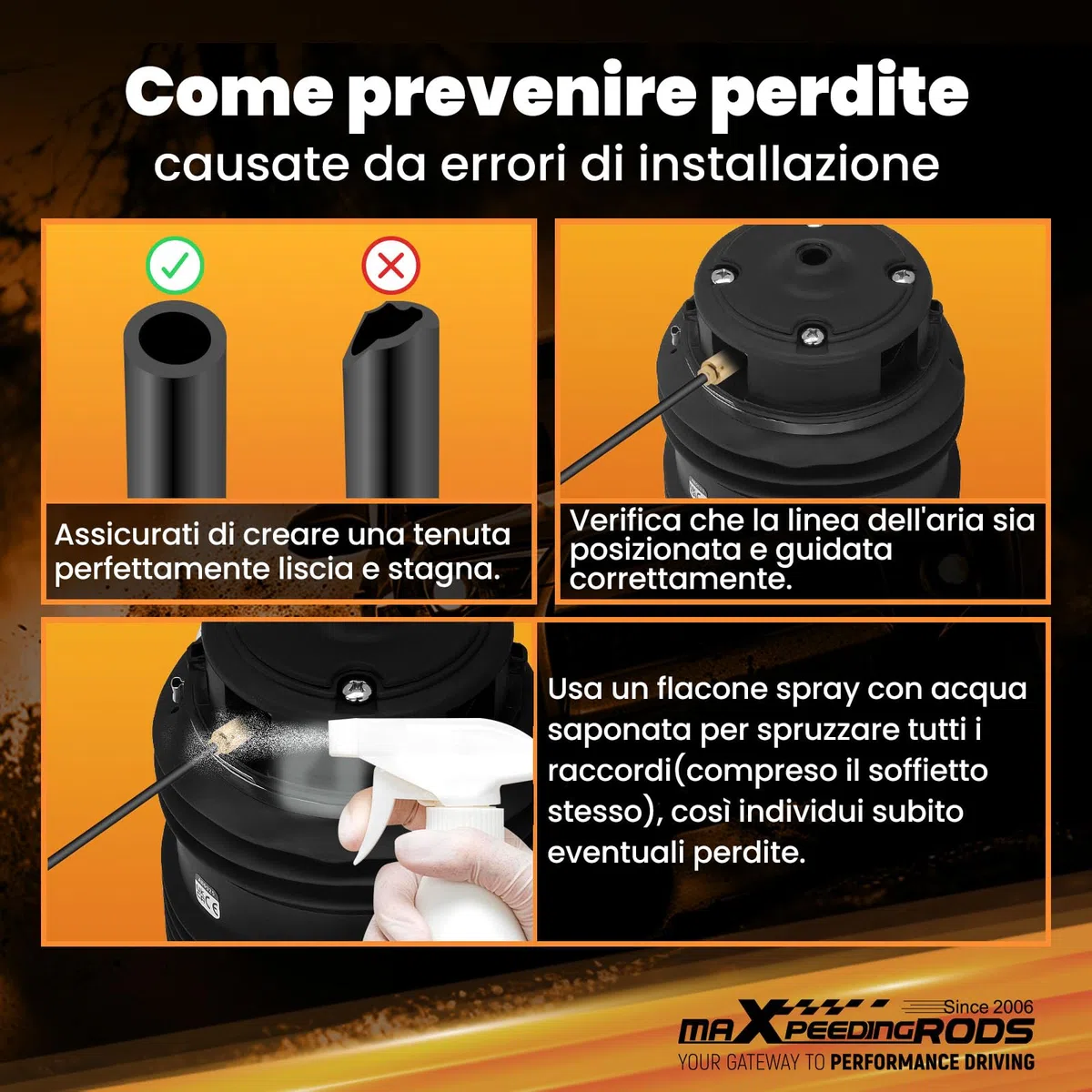 maXpeedingrods Molla Pneumatica ad Aria Posteriore Sinistro o Destro Sospensione Pneumatica Airmatic Ammortizzatori ad Aria per Mercedes-Benz Class E T-Model S211 2003-2009 A2113200925