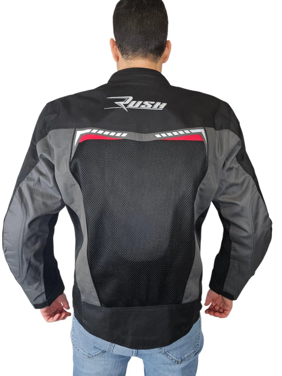 WinNet Giacca Giubbotto Moto leggero primaverile estivo Traforato traspirante Ventilato per l'Estate con Protezioni
