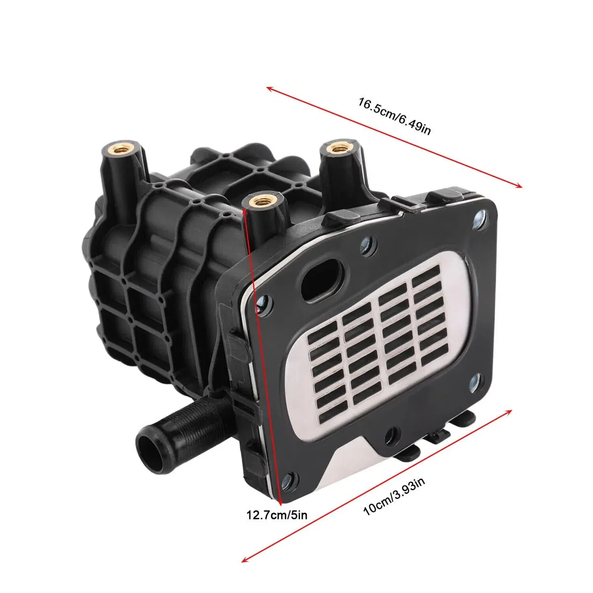Radiatore di ricircolo dei gas di scarico AGR 9820965980 AGR alloggiamento radiatore valvola di raffreddamento 3553004 1861749 per Ford SMAX Peugeot 308 508 Citroen DS4 DS5 C4 C5