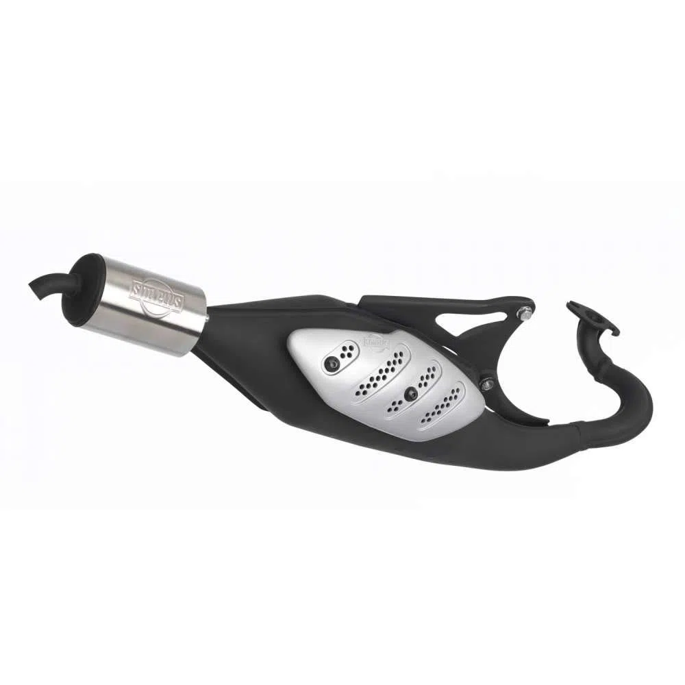 Impianto di scarico completo LeoVince SITO PLUS, acciaio per Aprilia SR 50/Netscaper/SR Stealth Racing Rally/www