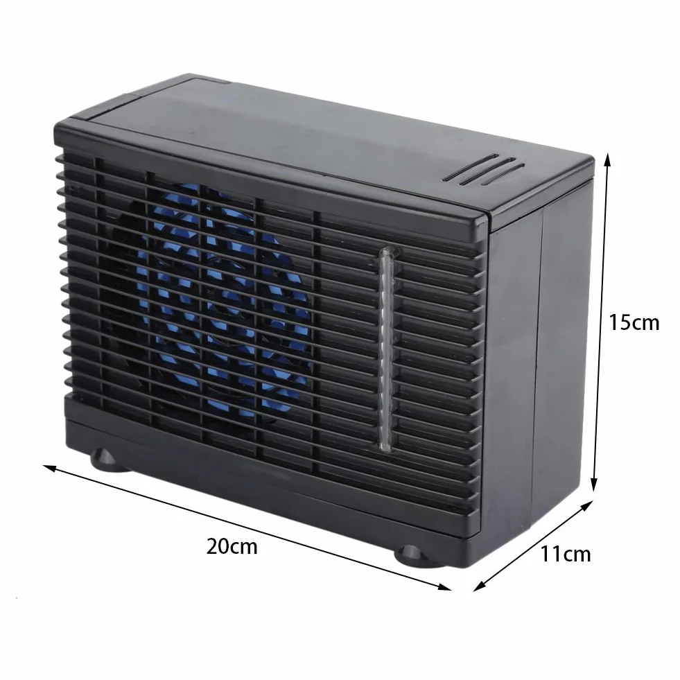 Ventilatore di raffreddamento ad acqua evaporativo portatile del camion dell'automobile di 12V