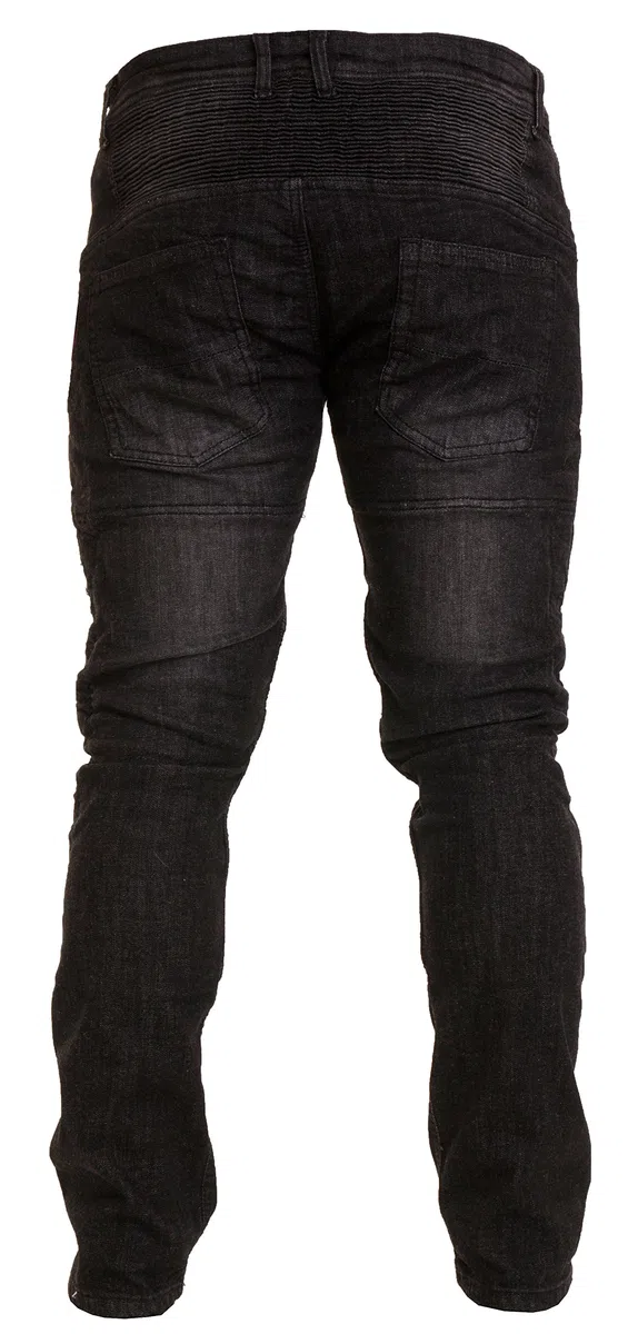 Jeans da Moto da Uomo Fodera Protettiva in aramide, Pantaloni in Denim da Moto con Protezioni Rimovibili, Pantaloni da Motociclista per Uomo