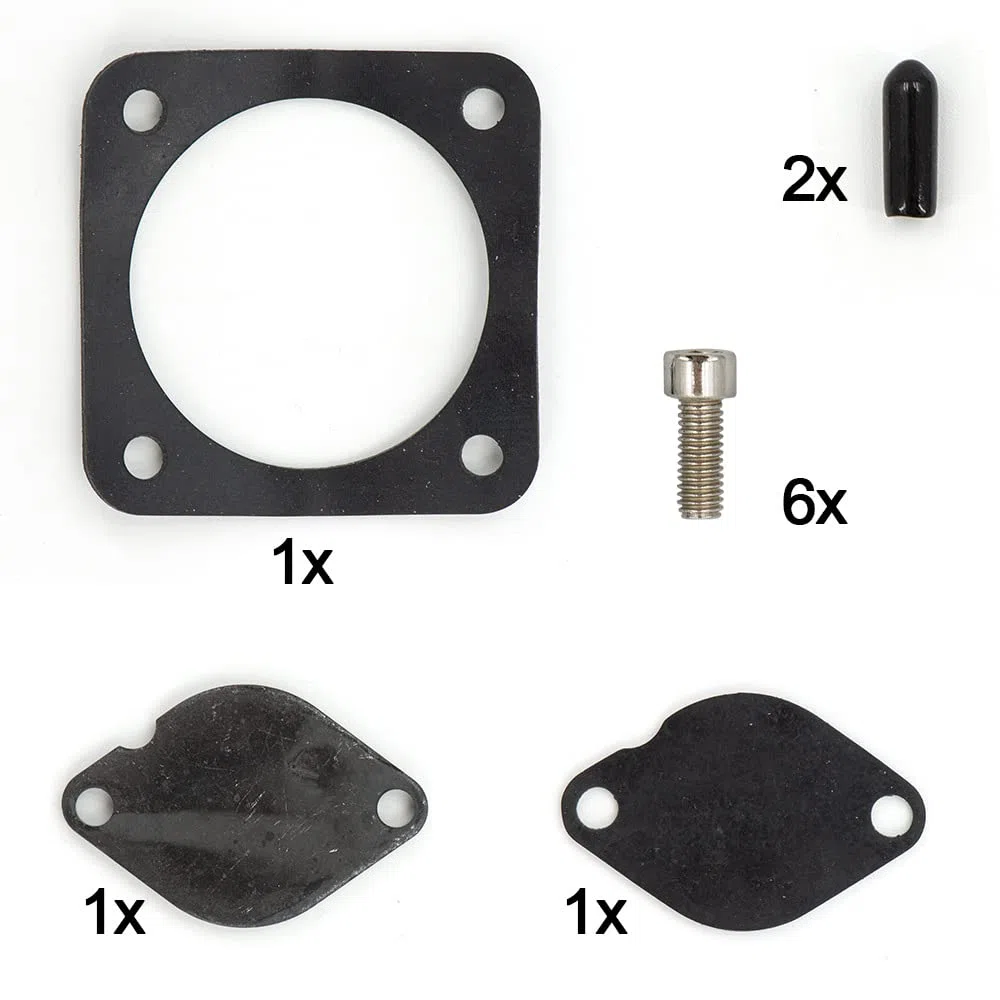 Kit di bouchage EGR per Motore TD5 Fit for Land Rover Defender & Discovery 2, Rimozione dell'EGR, MiglioFit for Ramento delle Prestazioni, 1x Kit
