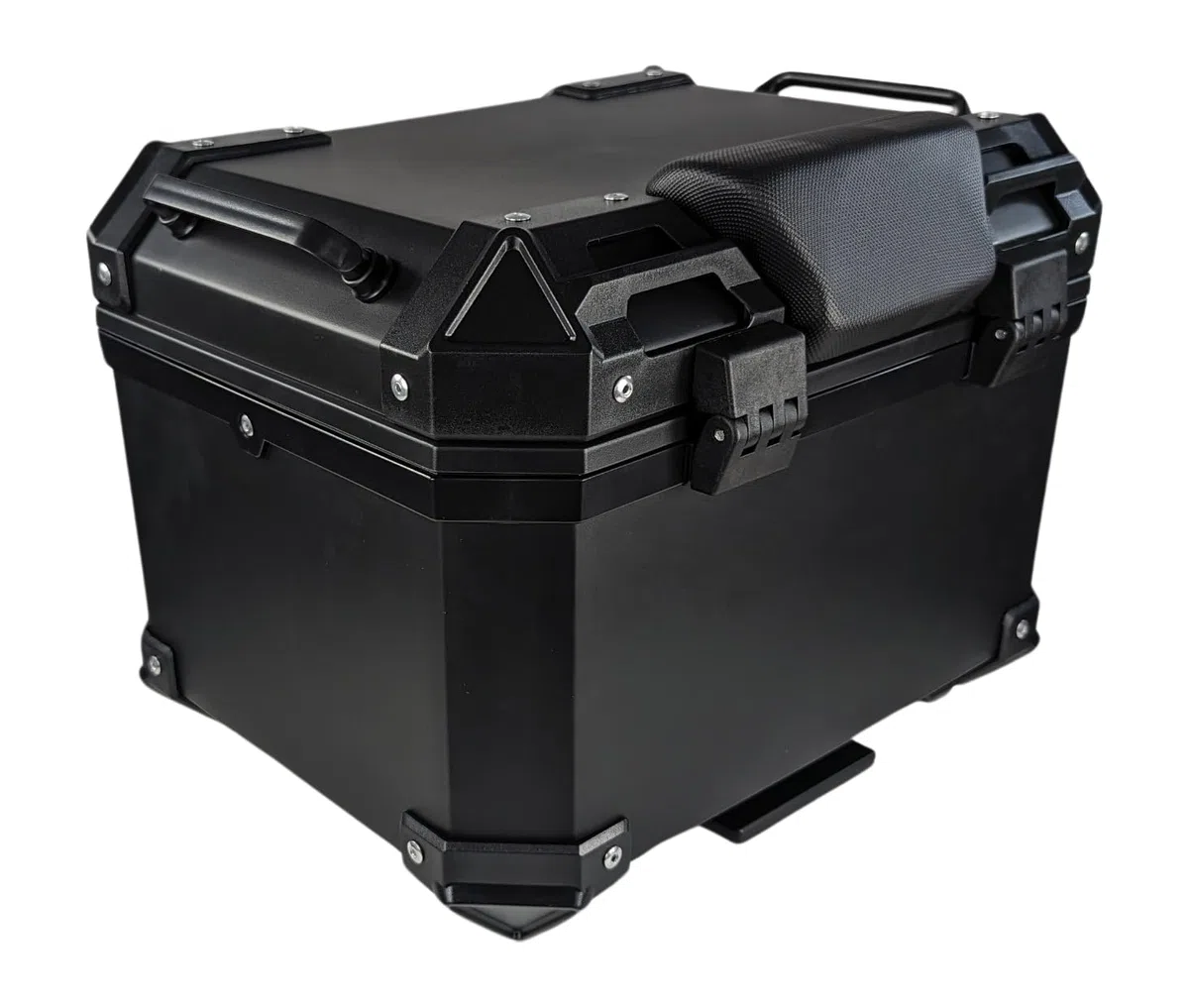 mlink Bauletto Moto Universale 36L con Schienale Lombare Integrato ABS Nero Opaco Serratura a Chiave Carico Max 15kg