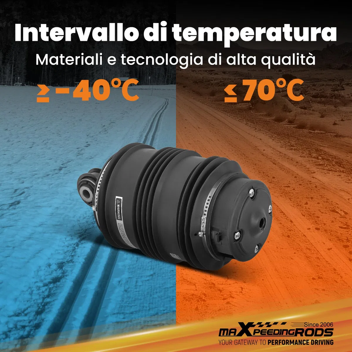 maXpeedingrods Molla Pneumatica ad Aria Posteriore Sinistro o Destro Sospensione Pneumatica Airmatic Ammortizzatori ad Aria per Mercedes-Benz Class E T-Model S211 2003-2009 A2113200925