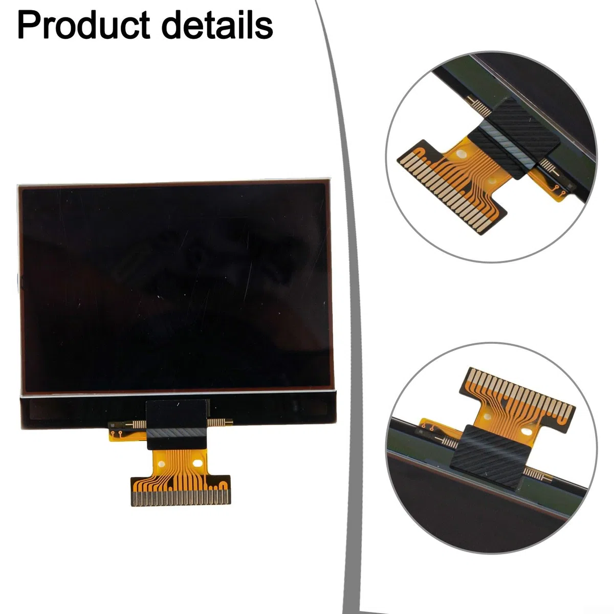 Display LCD di ricambio per Golf 5 per Passat 3C per Jetta 1K 1F 137 Seat Alhambra Per Skoda Superb II con Parte 1TD920862